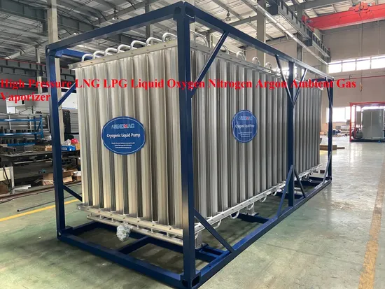 Liquid Oxygen Ambient Air Vaporizer with ASME/GB Standard