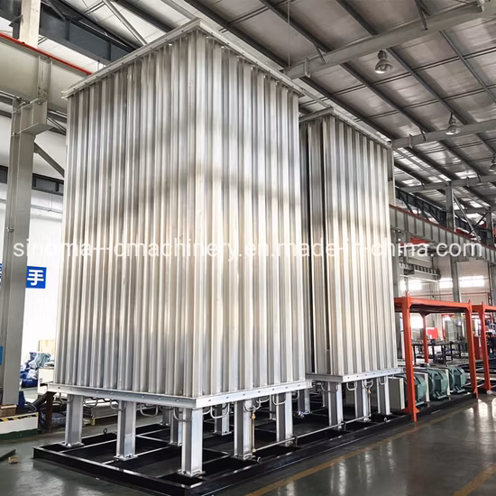 Промышленная жидкость O2 N2 Ar Газовый баллон Заправочная станция Насос Испаритель с подогревом окружающего воздуха