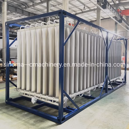 Промышленная жидкость O2 N2 Ar Газовый баллон Заправочная станция Насос Этан Испарители окружающего воздуха