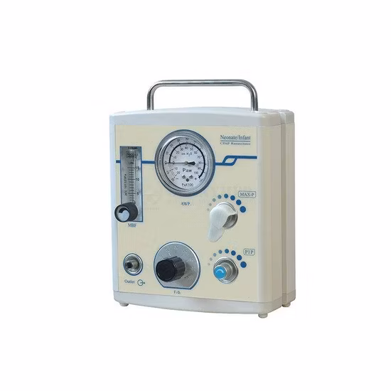 Ce/ISO на складе портативные медицинские устройства для младенцев с кислородным смесителем CPAP